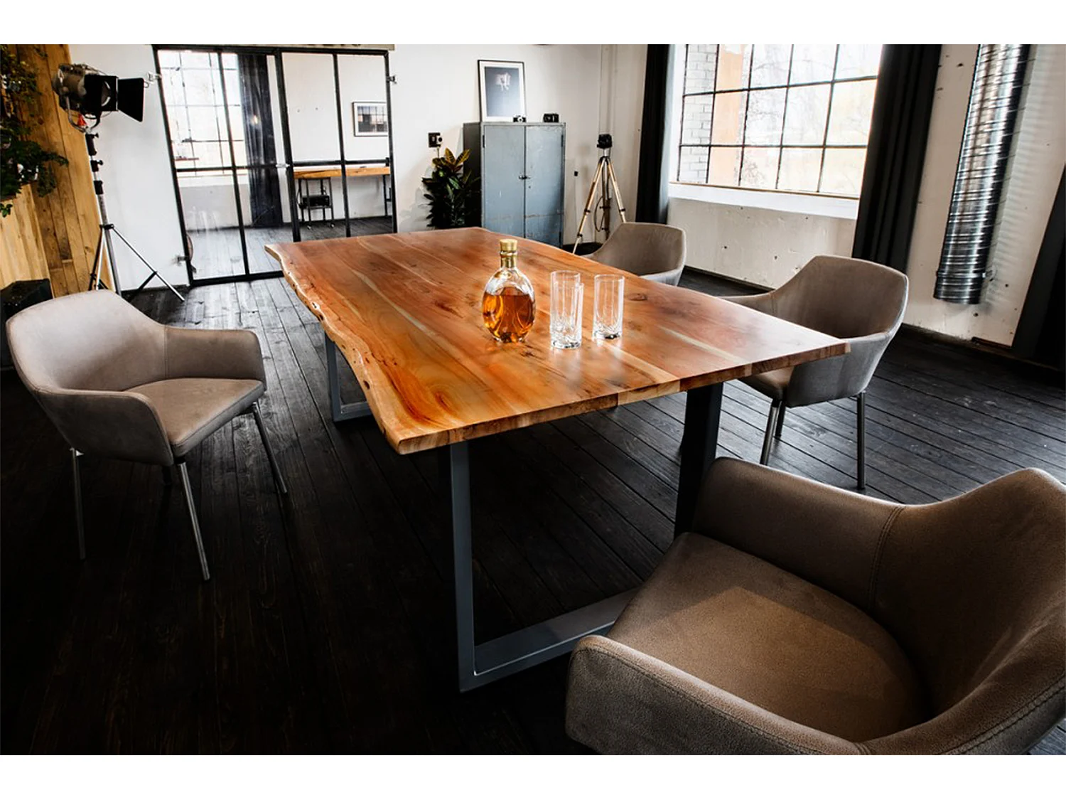 Esstisch - Holz Holz - 240 x 100 cm - LORE