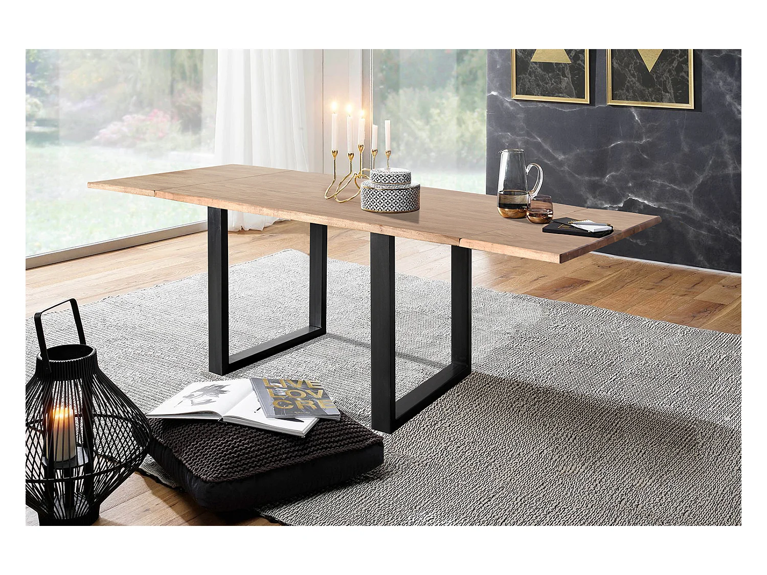 Table - Bois Bois - 140 x 90 cm - LORE