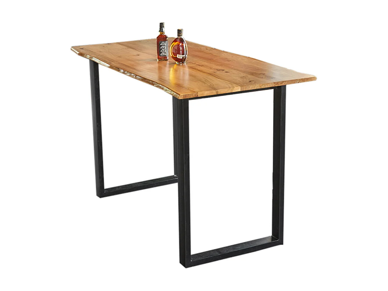 Bartisch - Holz Holz - 200 x 100 cm - LORA