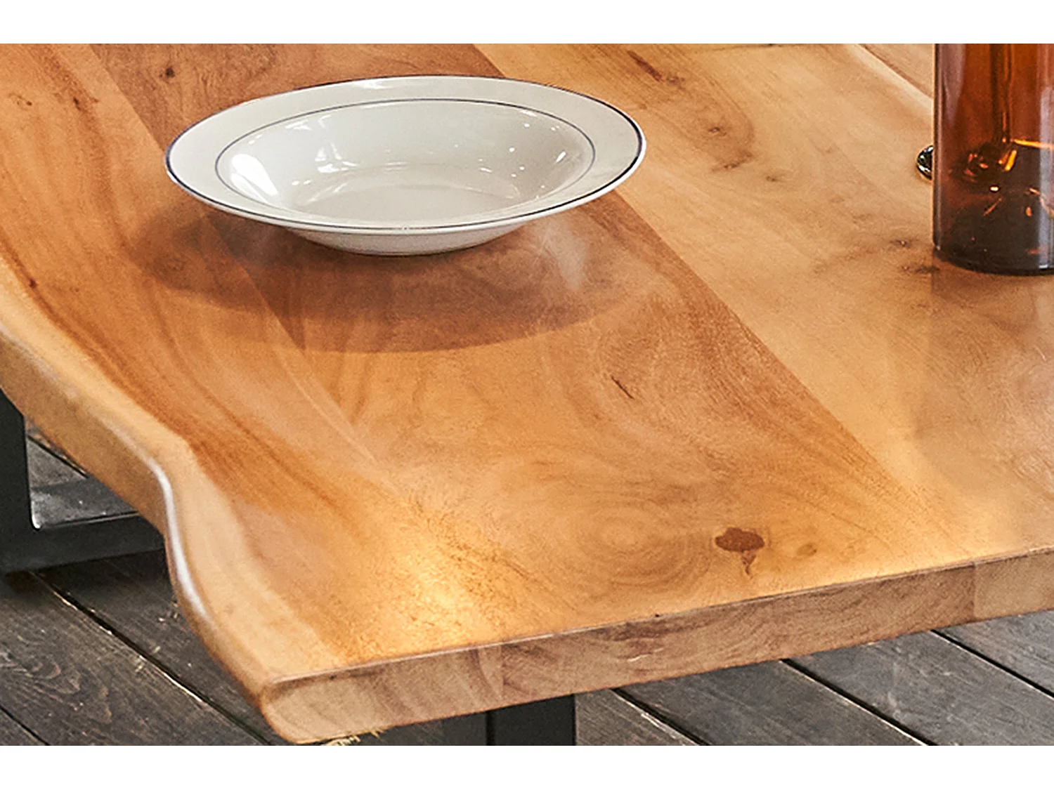 Esstisch - Holz Holz - 180 x 90 cm - LORE