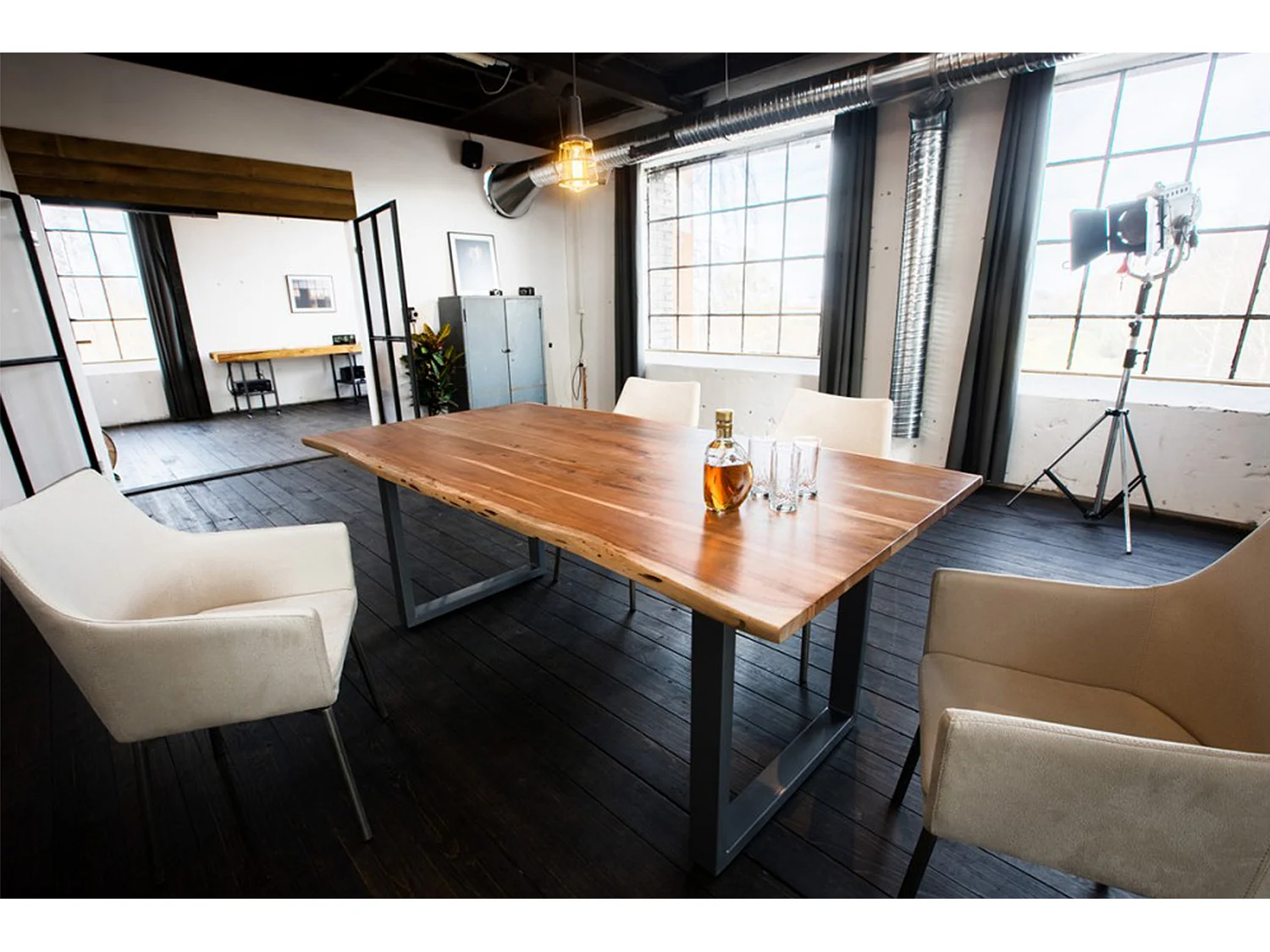 Table - Bois Bois - 220 x 100 cm - LORE