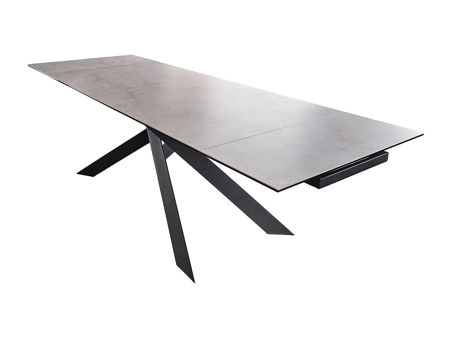 Tavolo - Grigio Vetro - 180 x 90 cm - NOLDOR