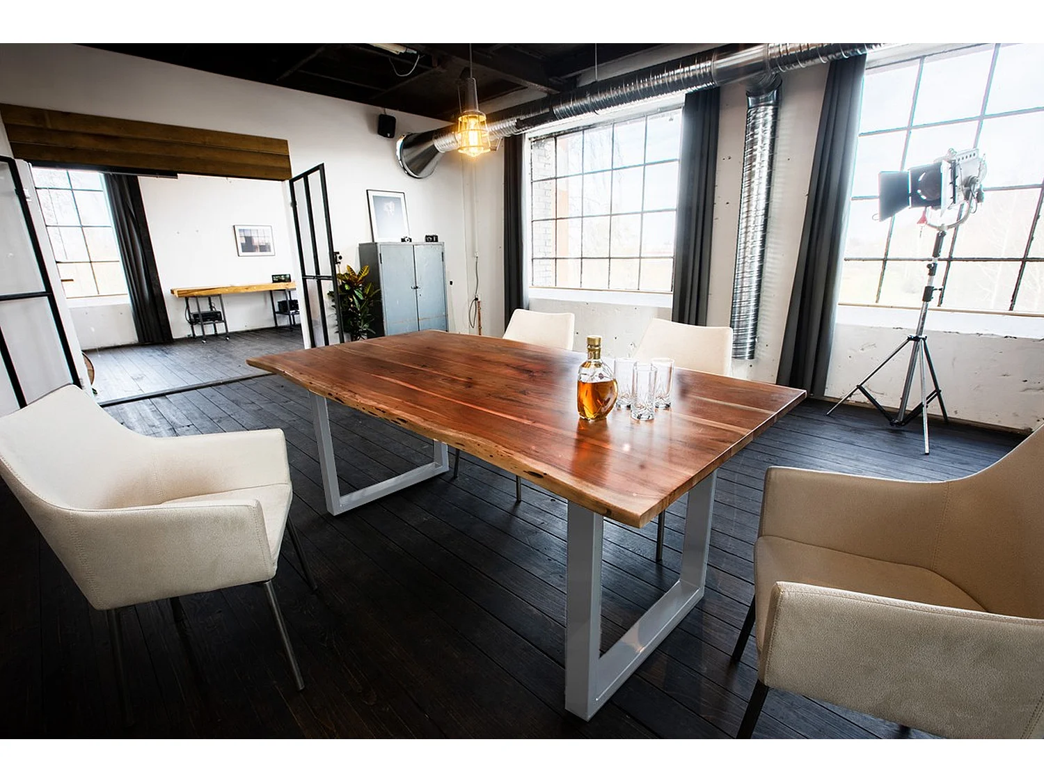 Table - Bois Bois - 220 x 100 cm - LORE