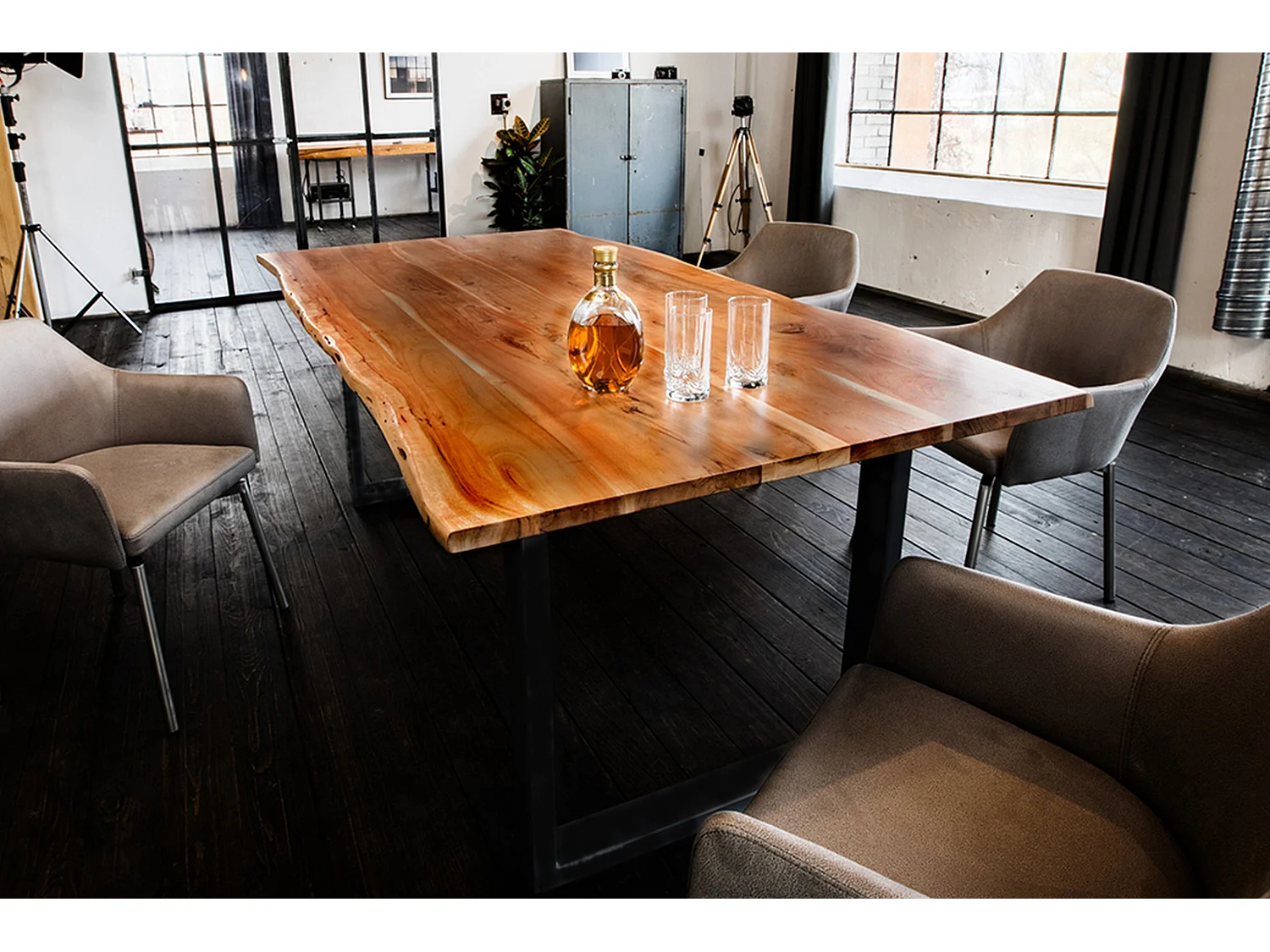 Esstisch - Holz Holz - 240 x 100 cm - LORE