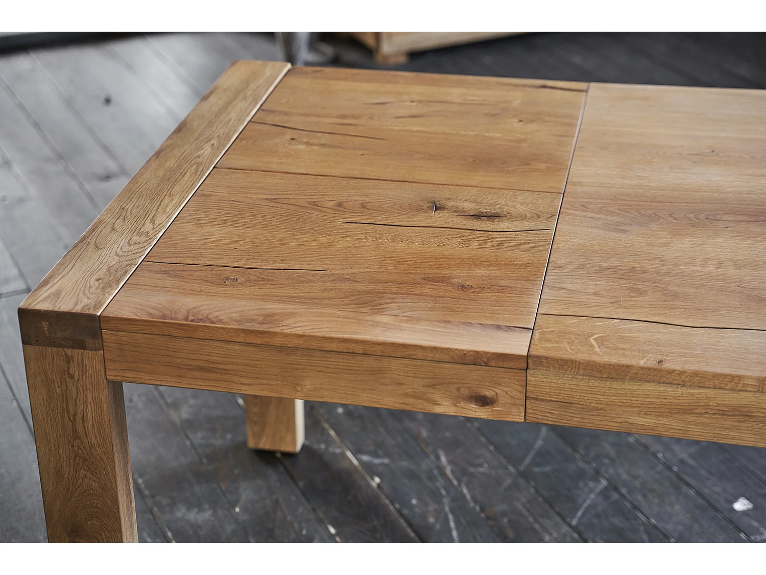 Esstisch - Holz Holz - 200 x 100 cm - LIAN