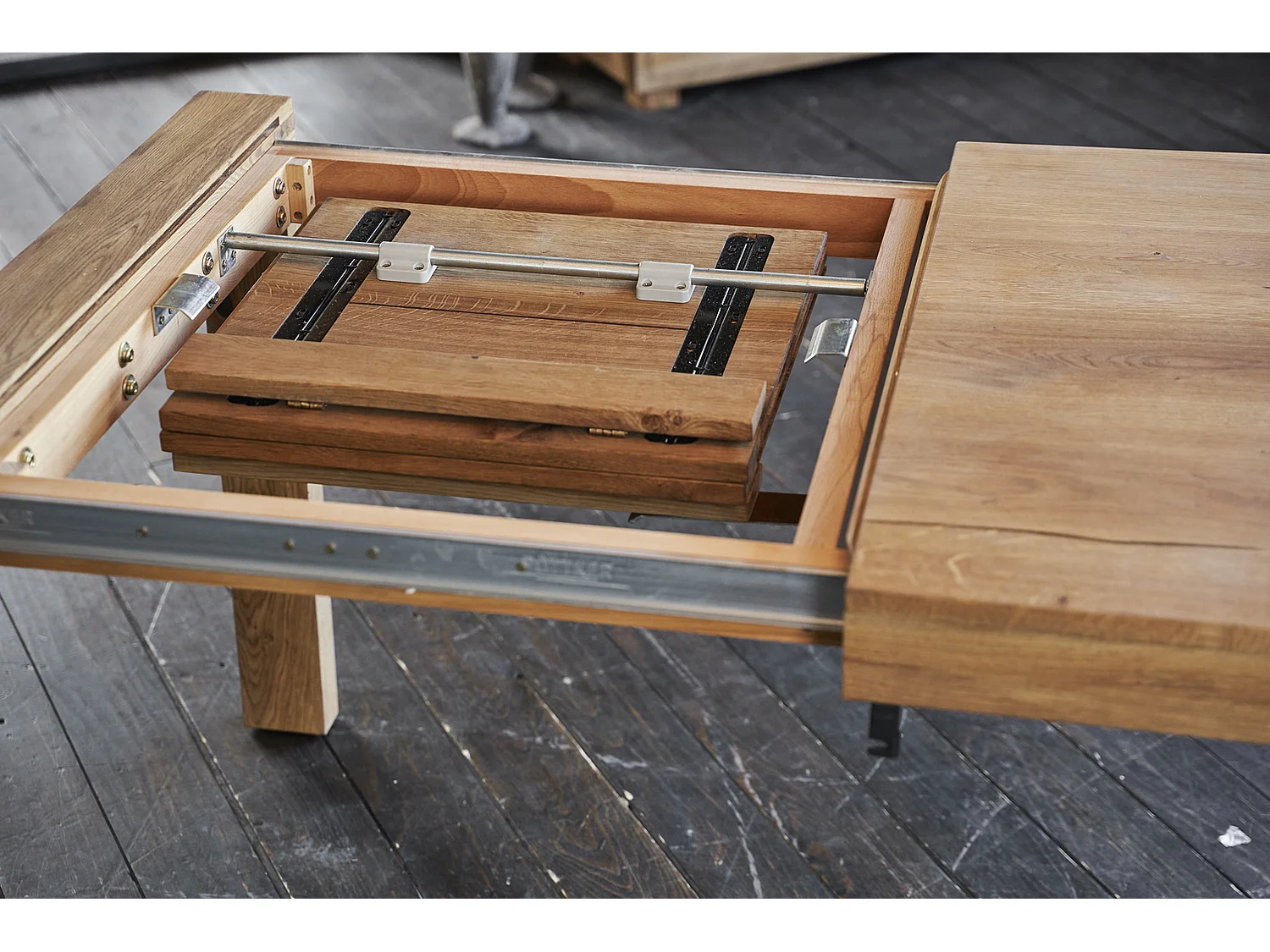 Esstisch - Holz Holz - 200 x 100 cm - LIAN