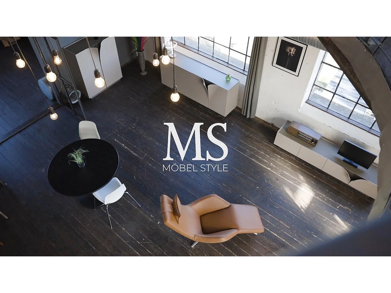 Sideboard - Grau Holz - EMMA