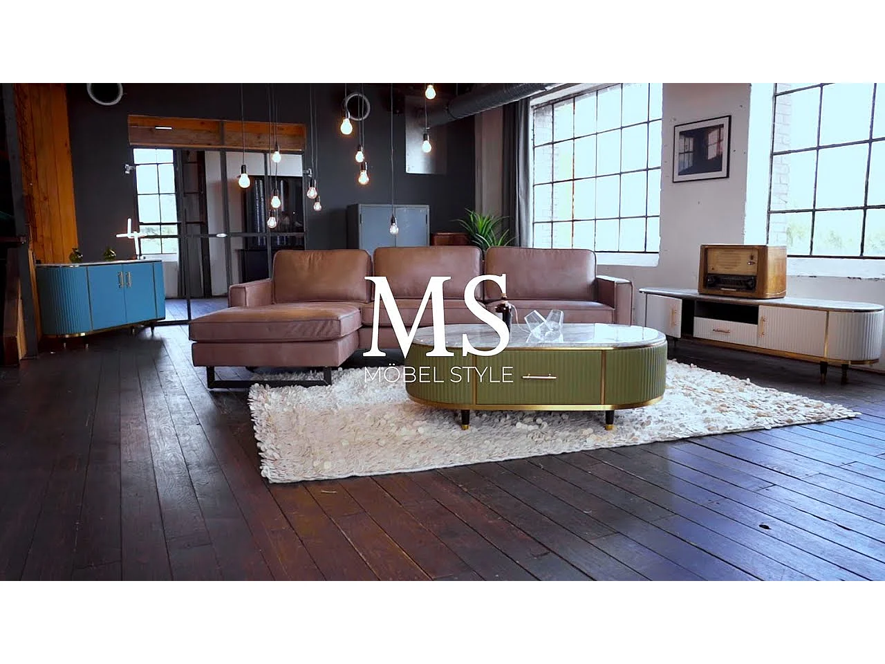 Dressoir - Wit Imitatieleer - MARIA