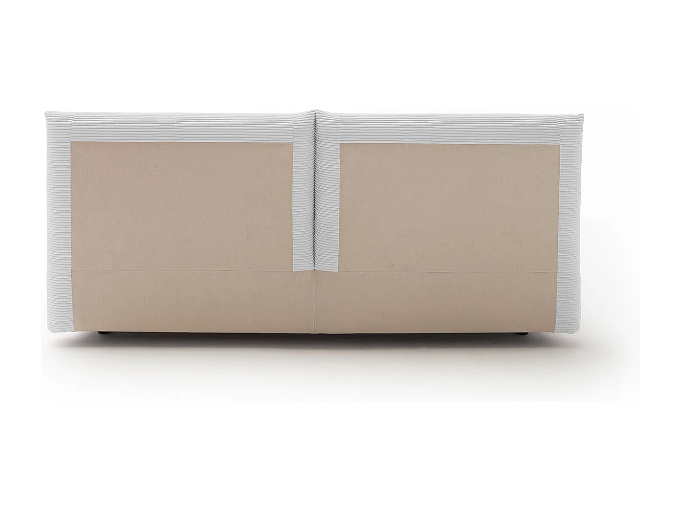 Letto - grigio chiaro velluto a coste - HENRY