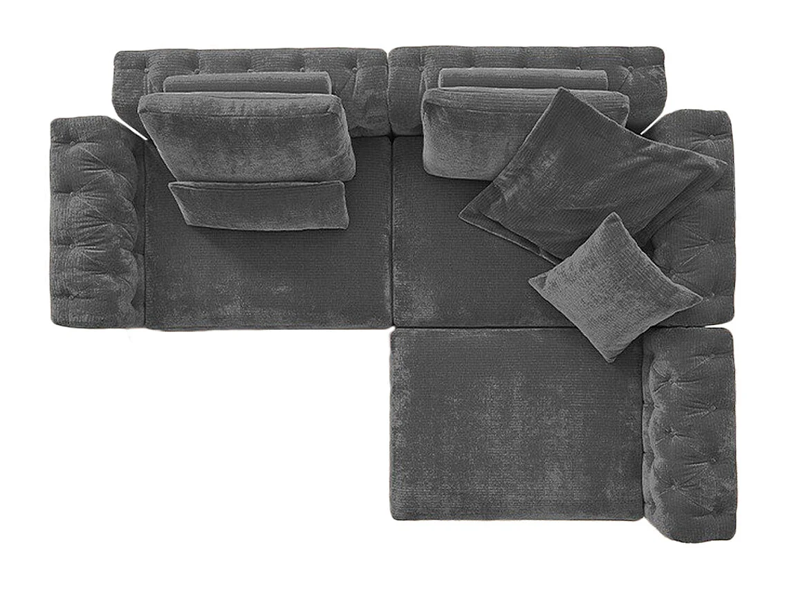 Sofá - antracita Pana - SEPHI