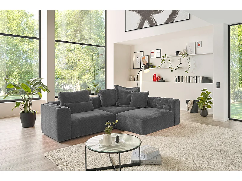 Modulsofa - Anthrazit Cord - SEPHI