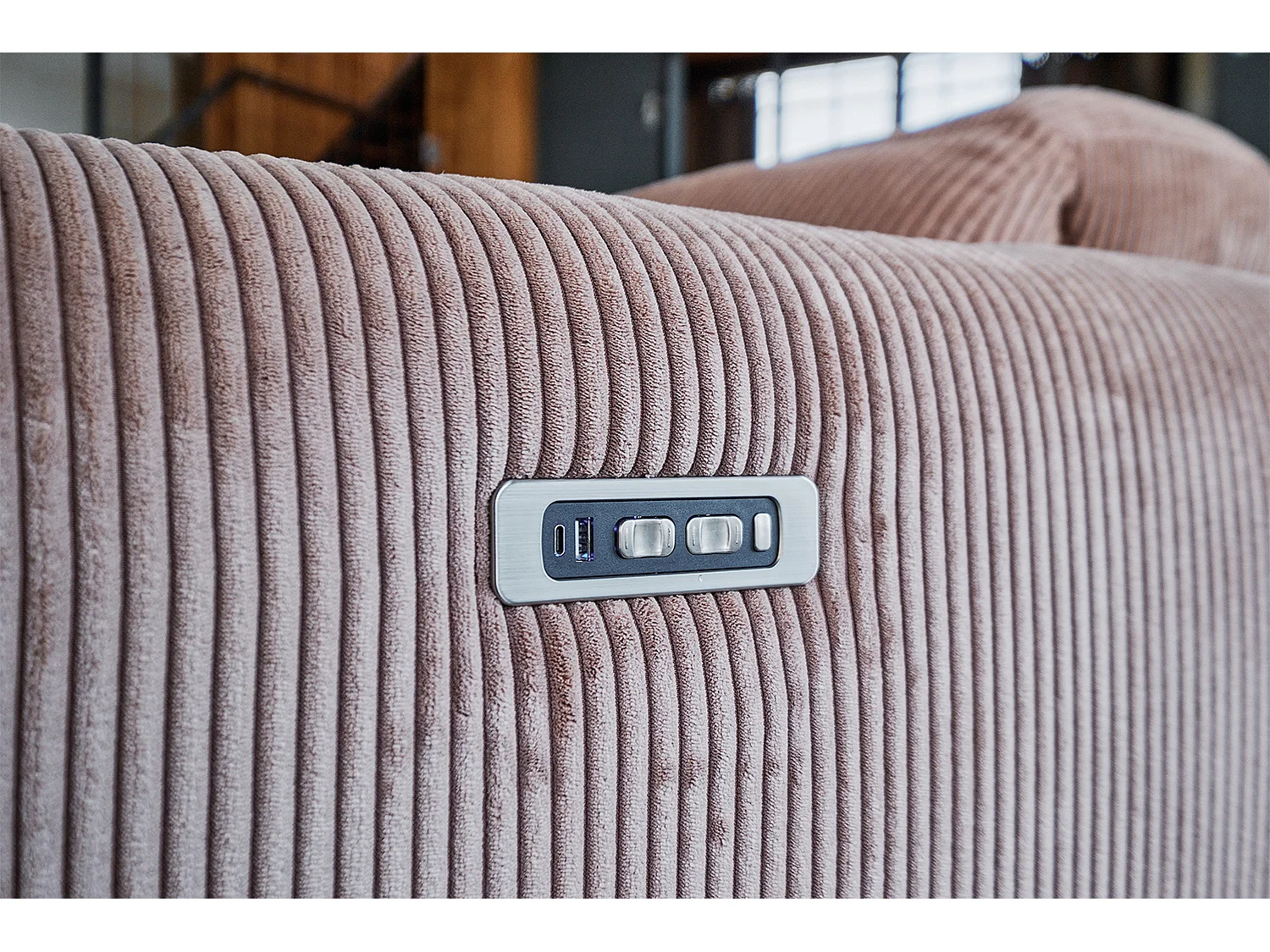 Sofá - marrón Pana - FINN