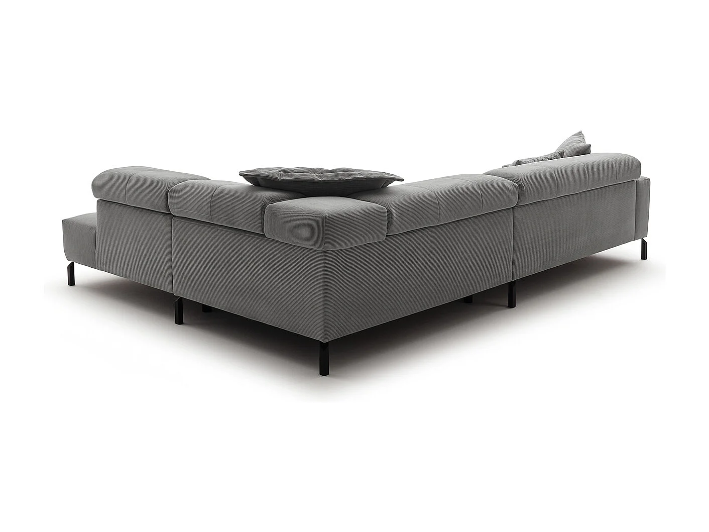Canapé - Gris Velours côtelé - OHIO