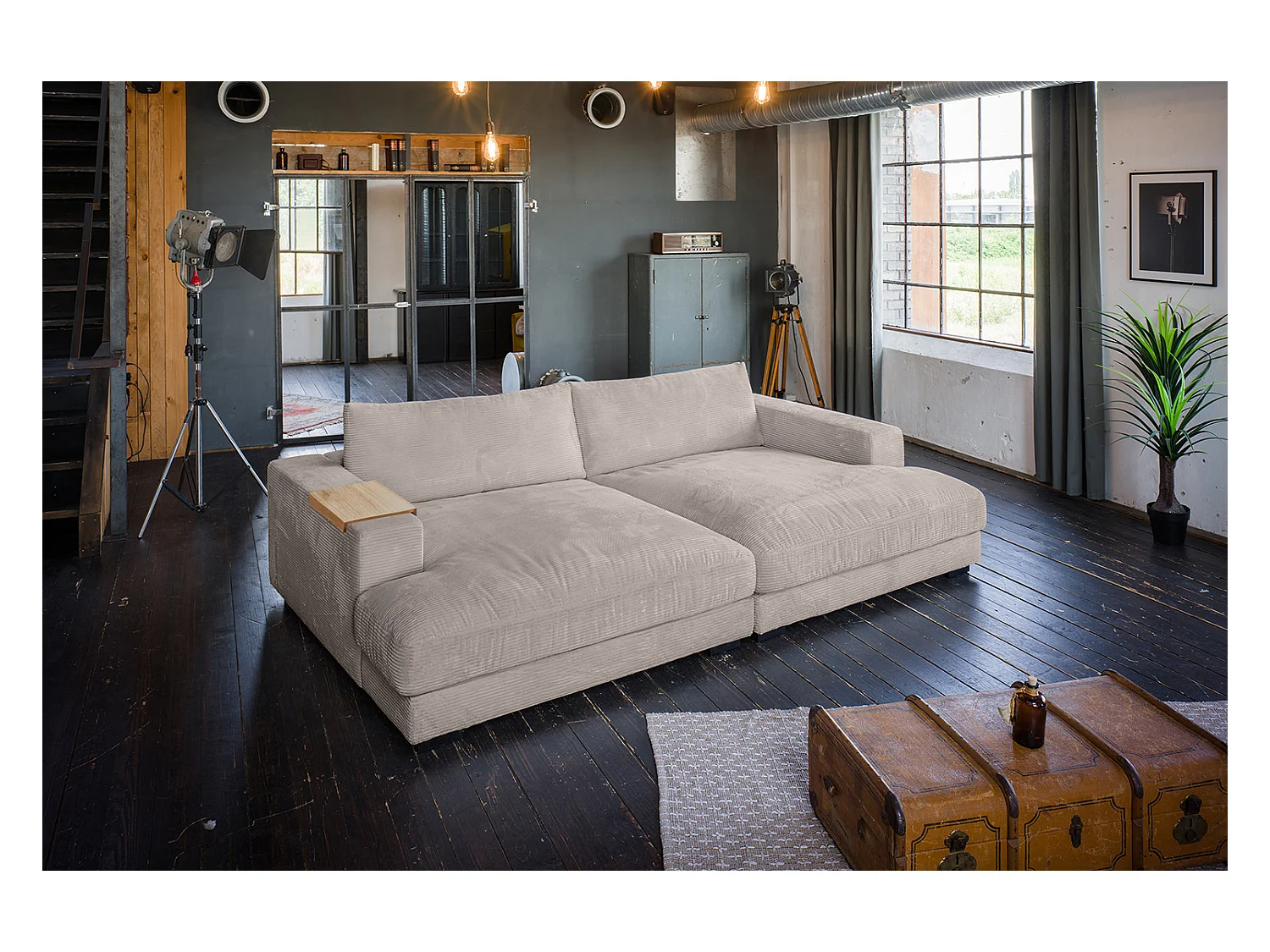 Bigsofa - Taupe Cord - MADELINE