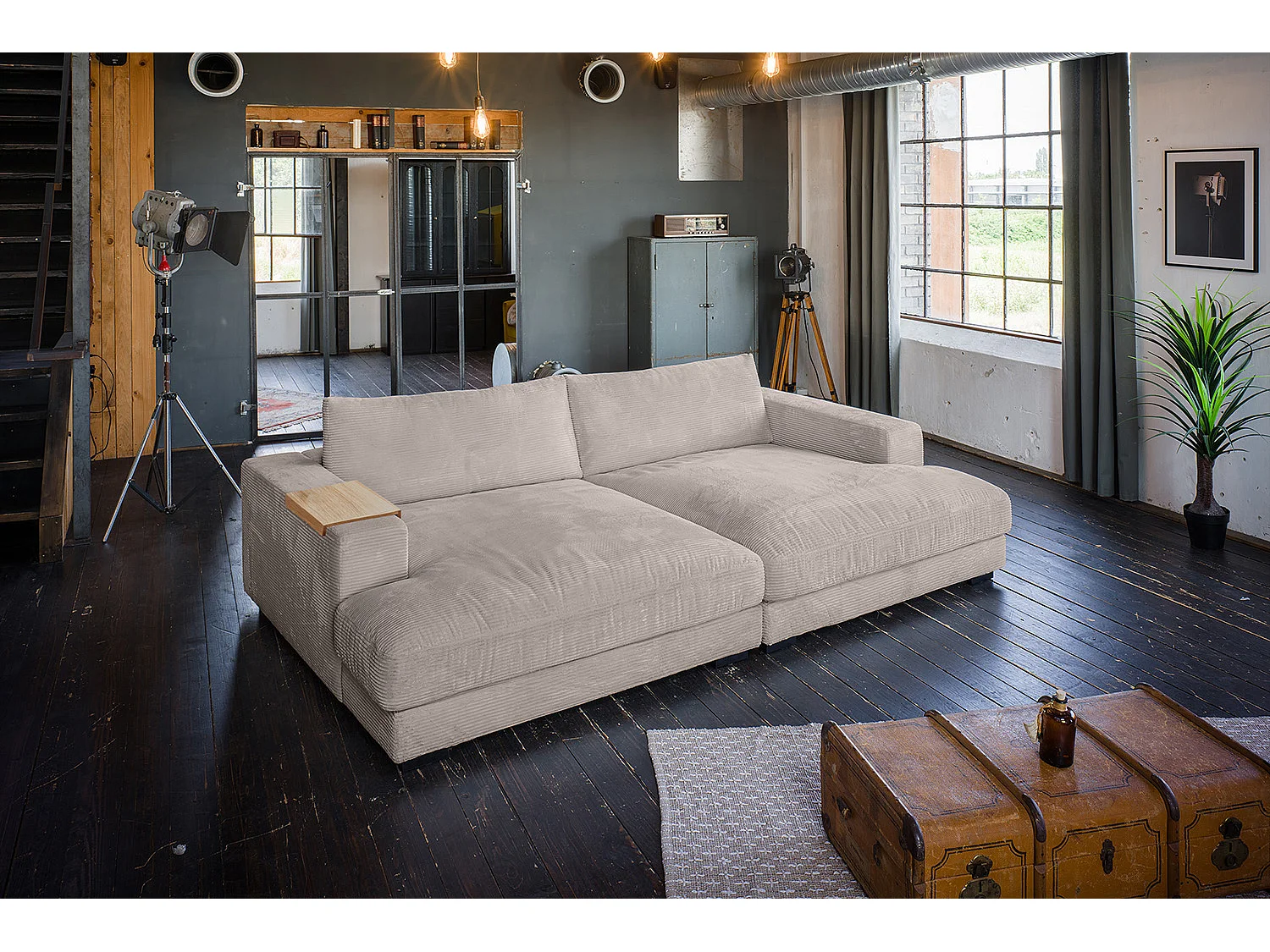 Bigsofa - Taupe Cord - MADELINE