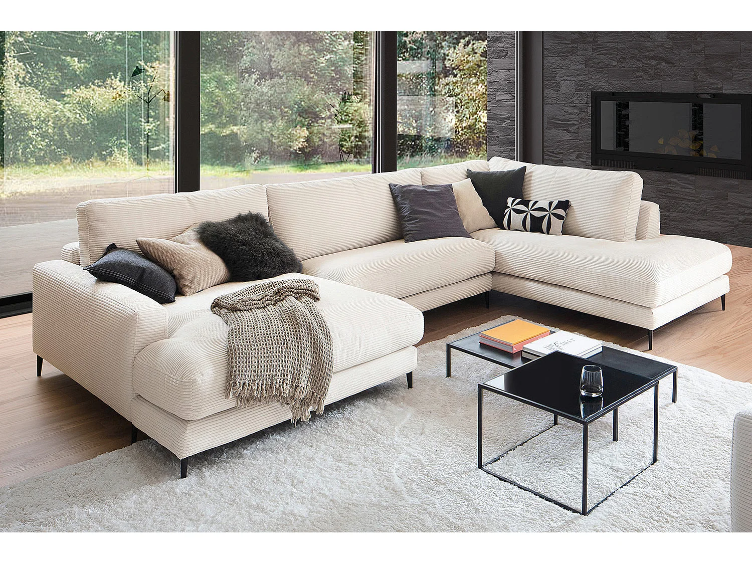 Sofá - blanco crema Pana - CARA