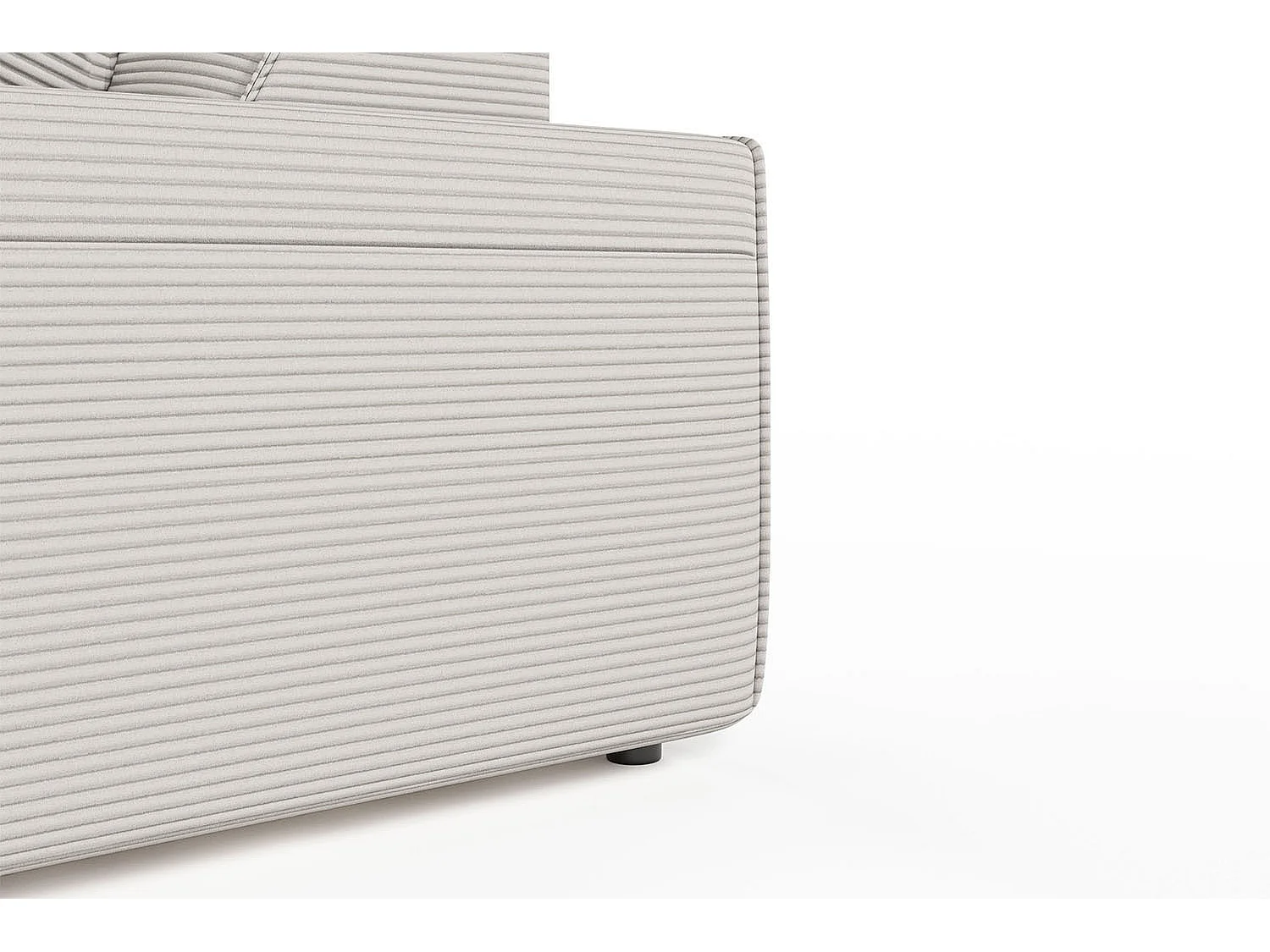 Divano - grigio pietra Velluto a coste - RANI