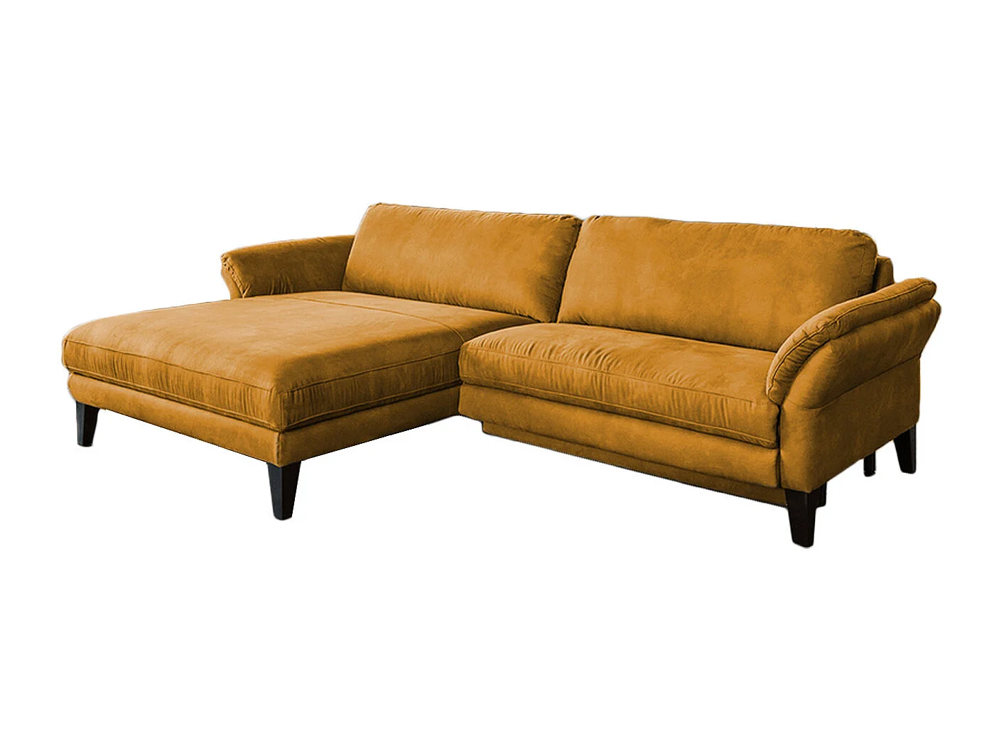Ecksofa - Gold Webstoff - MALTA