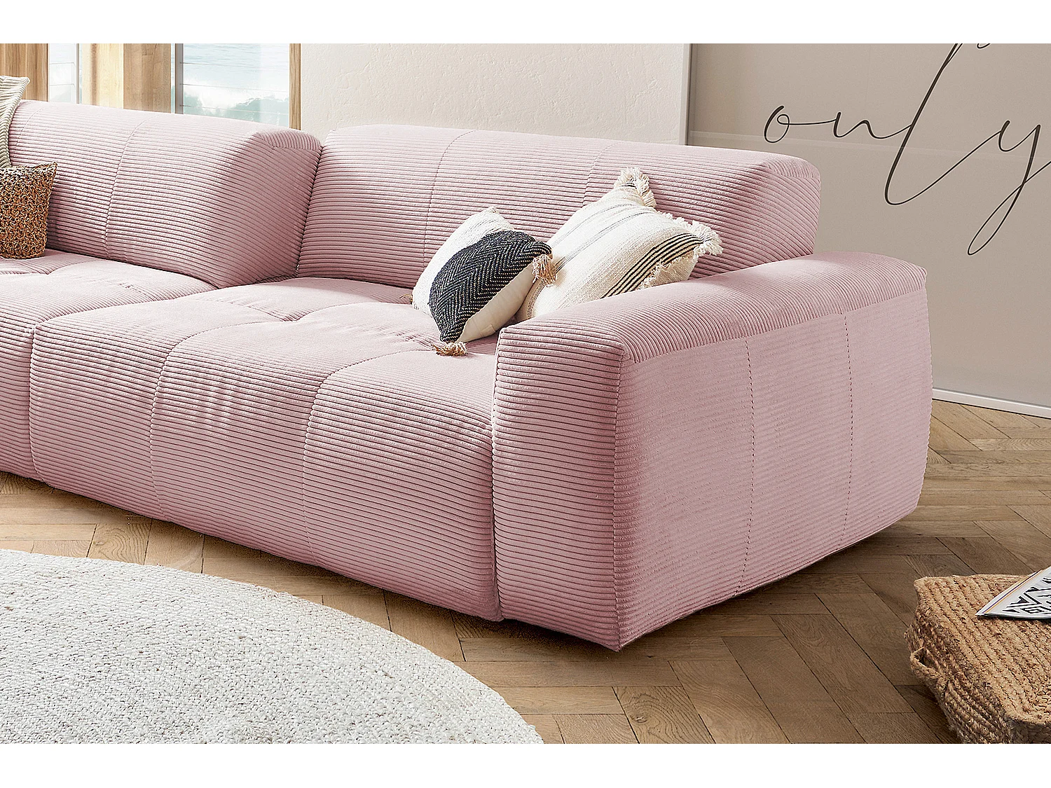 Sofá - Rosa Pana - PALACE