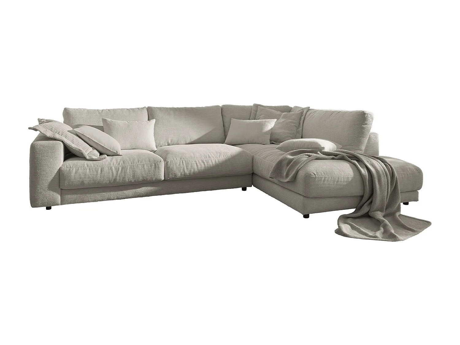 Hoekbank - Graniet Koord - MADELINE