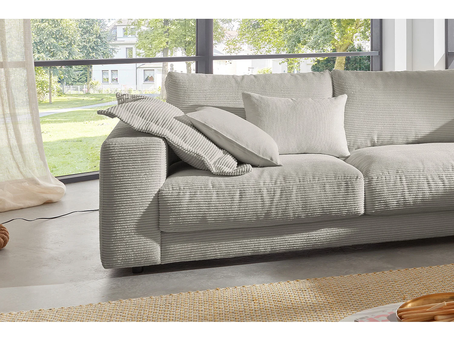 Hoekbank - Graniet Koord - MADELINE