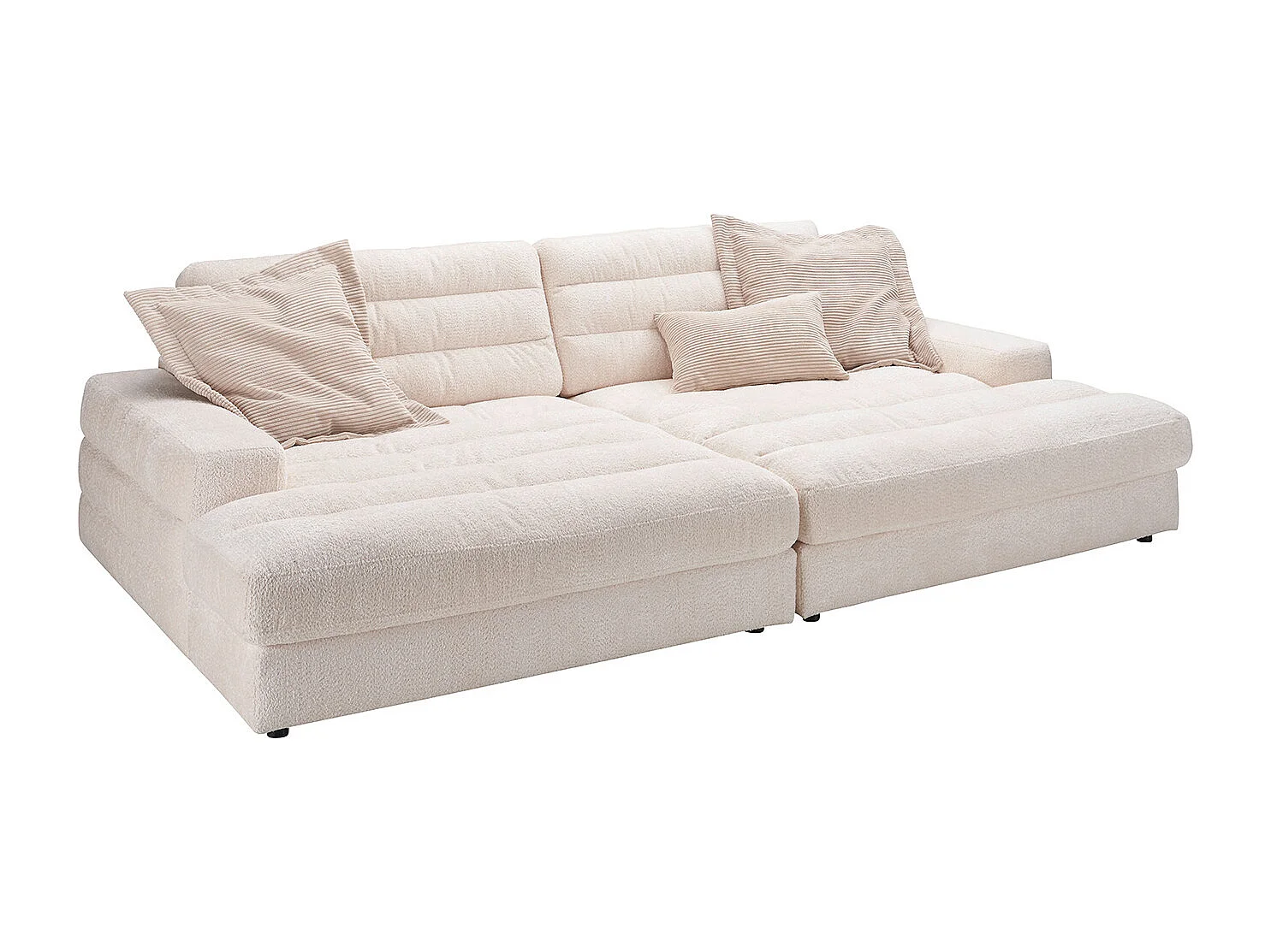 Big - blanc tissu tissé - LANA