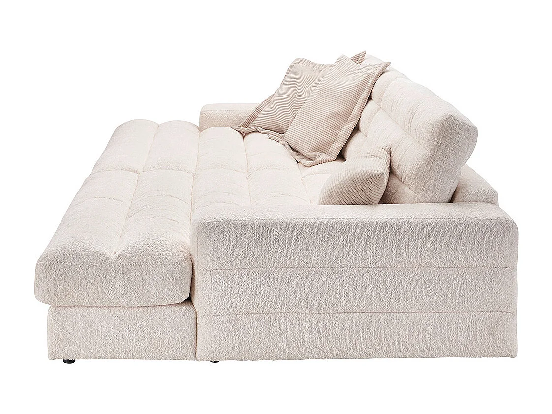 Big - blanc tissu tissé - LANA