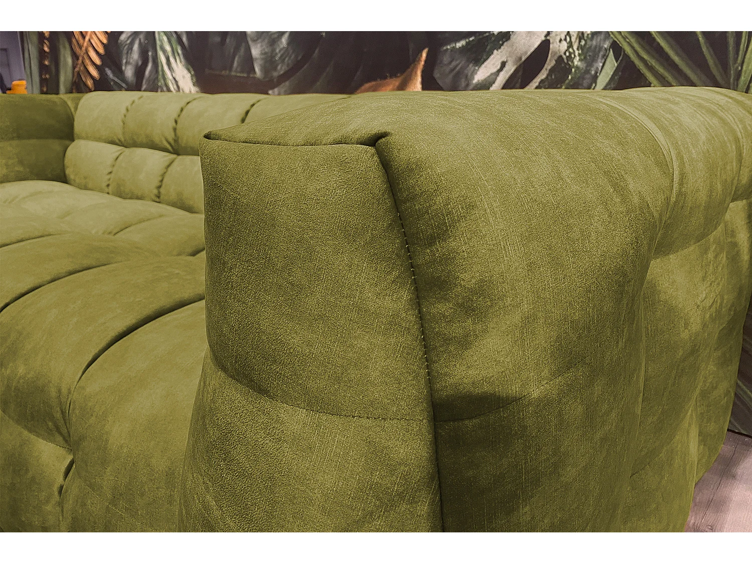 Sofa - Grün Velvet - ROSARIO