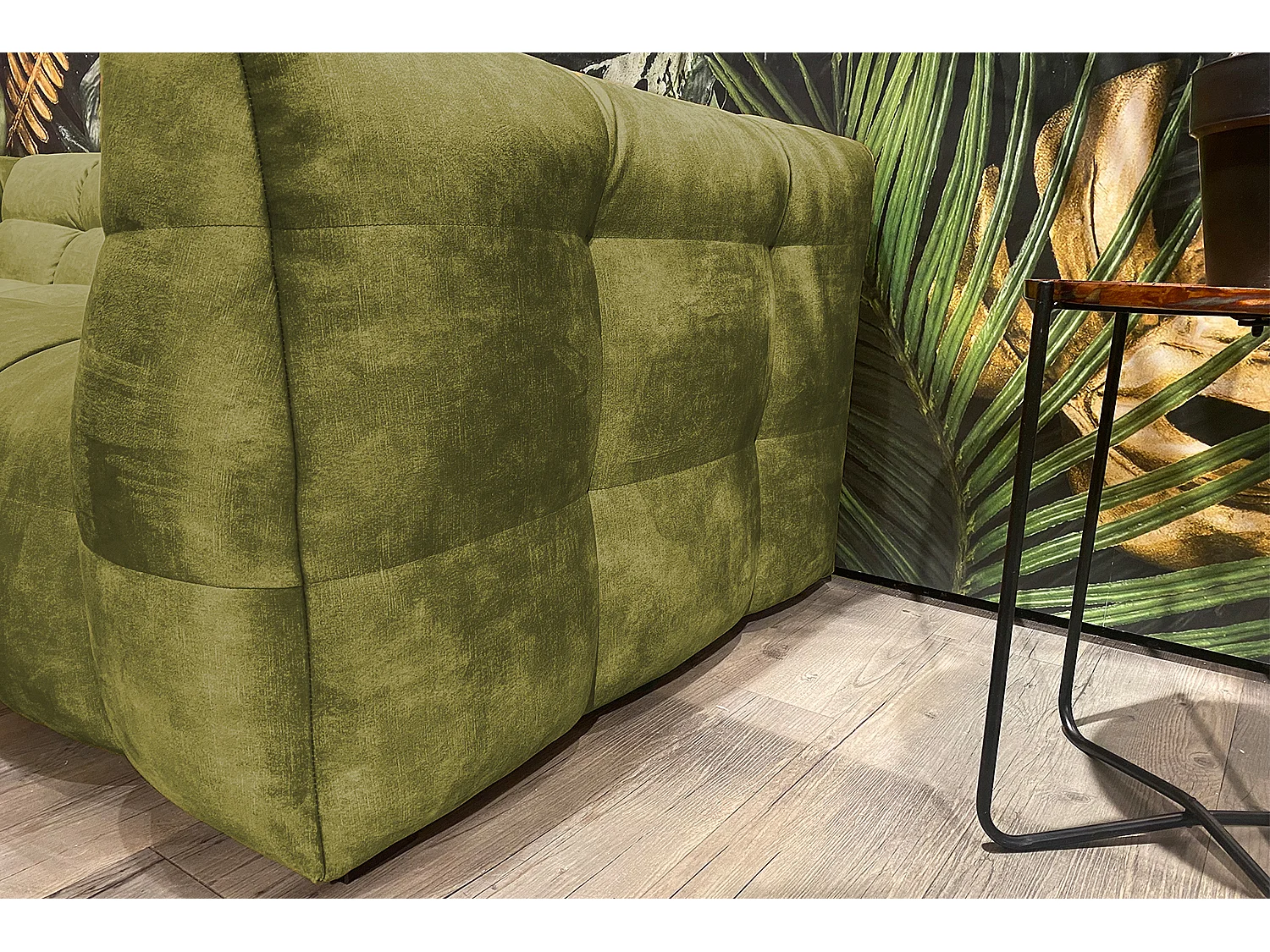 Sofa - Grün Velvet - ROSARIO