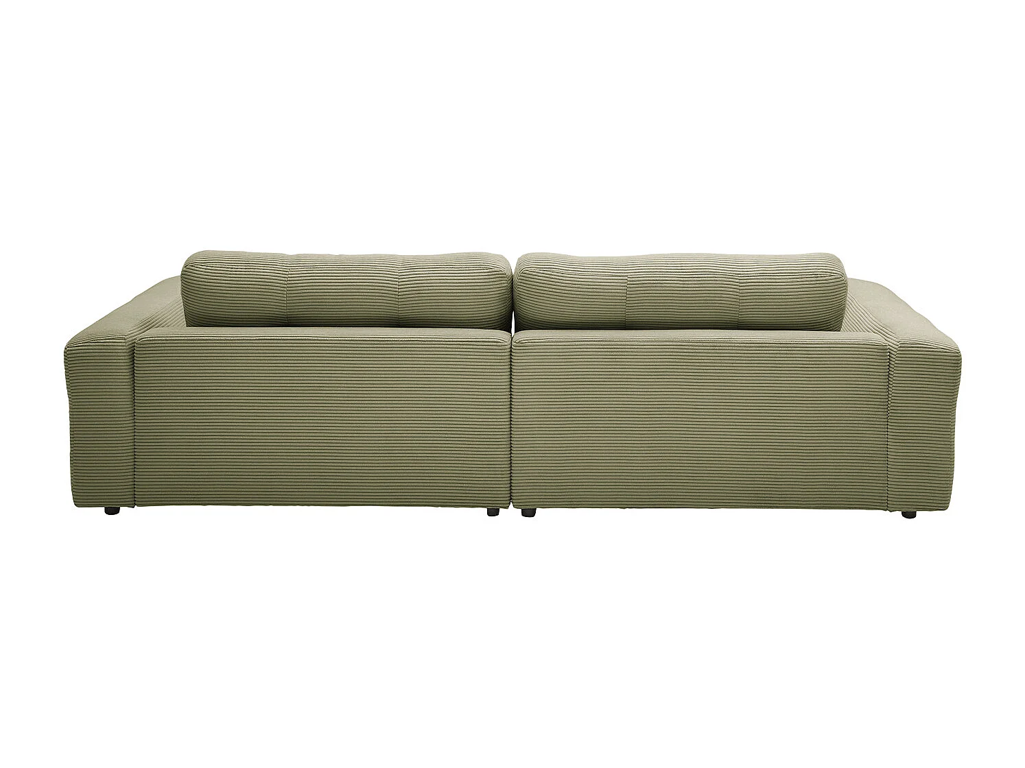 Ecksofa - Grün Cord - MIKA