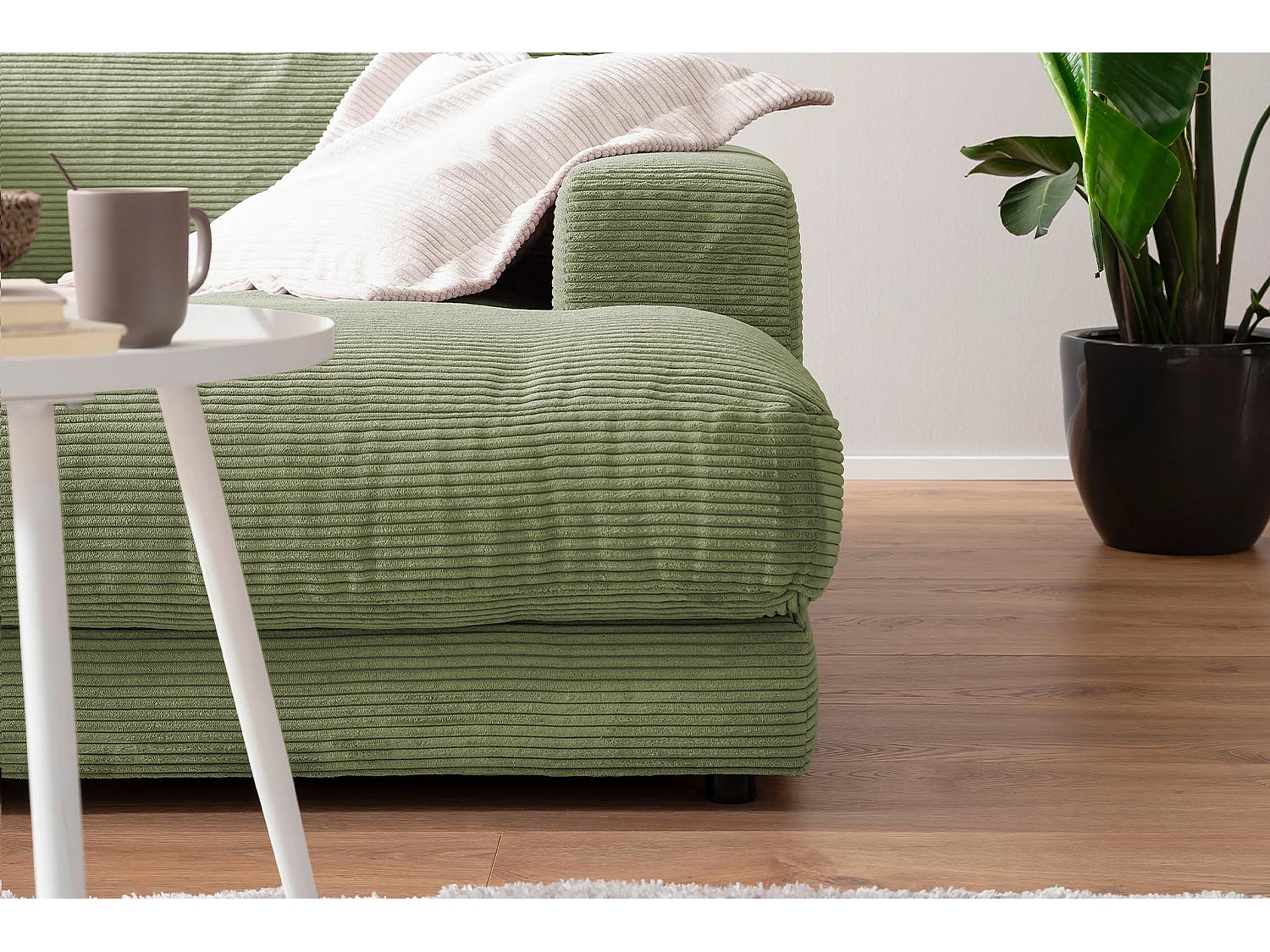 Bigsofa - Grün Cord - MADELINE