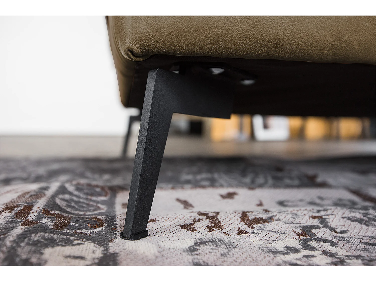 Hoekbank - Beige Leer - BLOOM