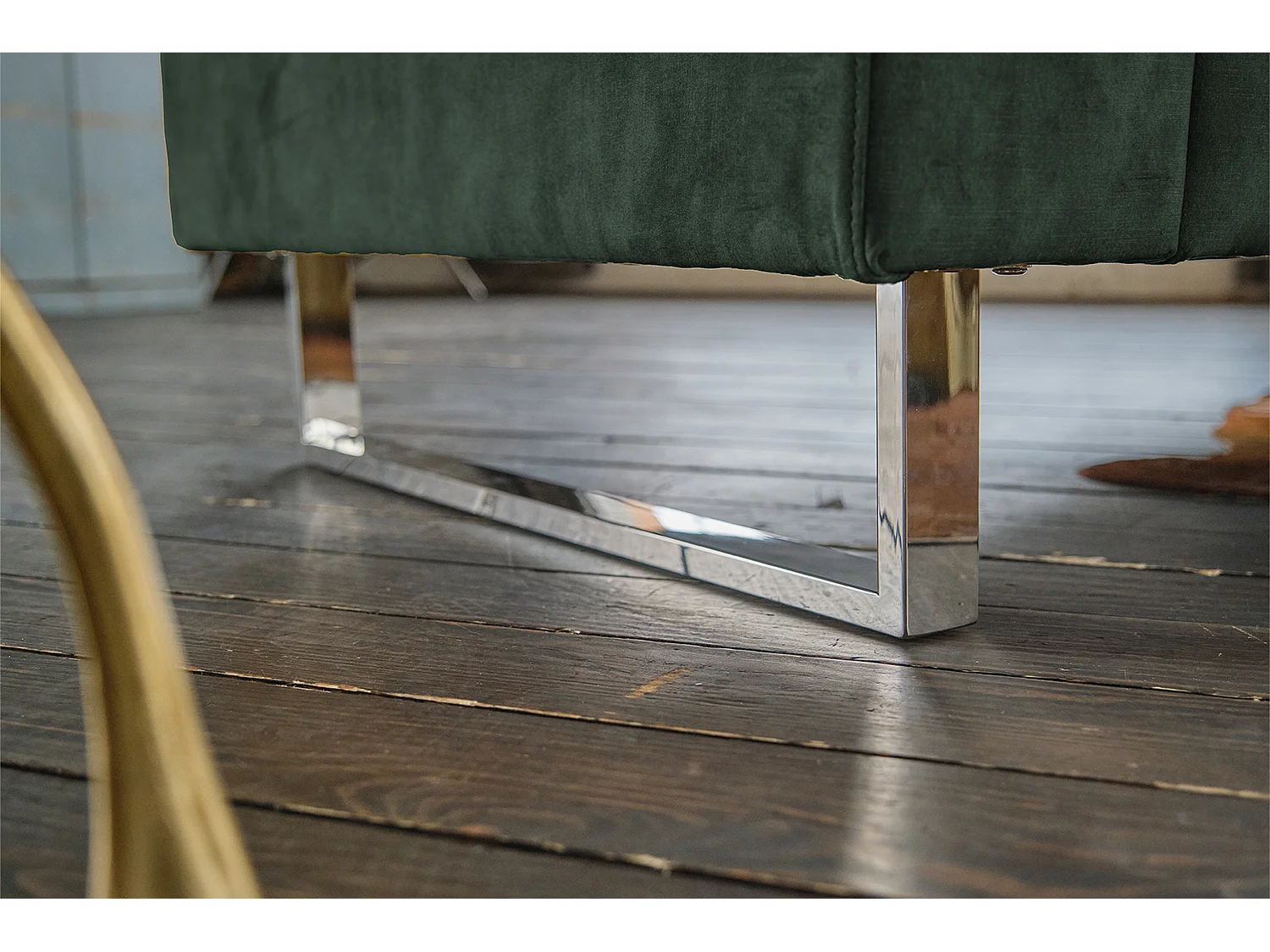 Sofa - Grün Velvet - CHARME