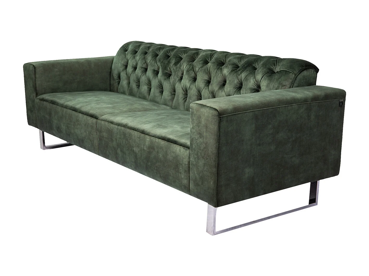 Chesterfieldsofa - Grün Velvet - CHARME
