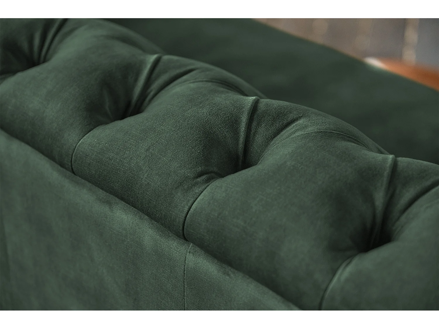 Chesterfieldsofa - Grün Velvet - CHARME