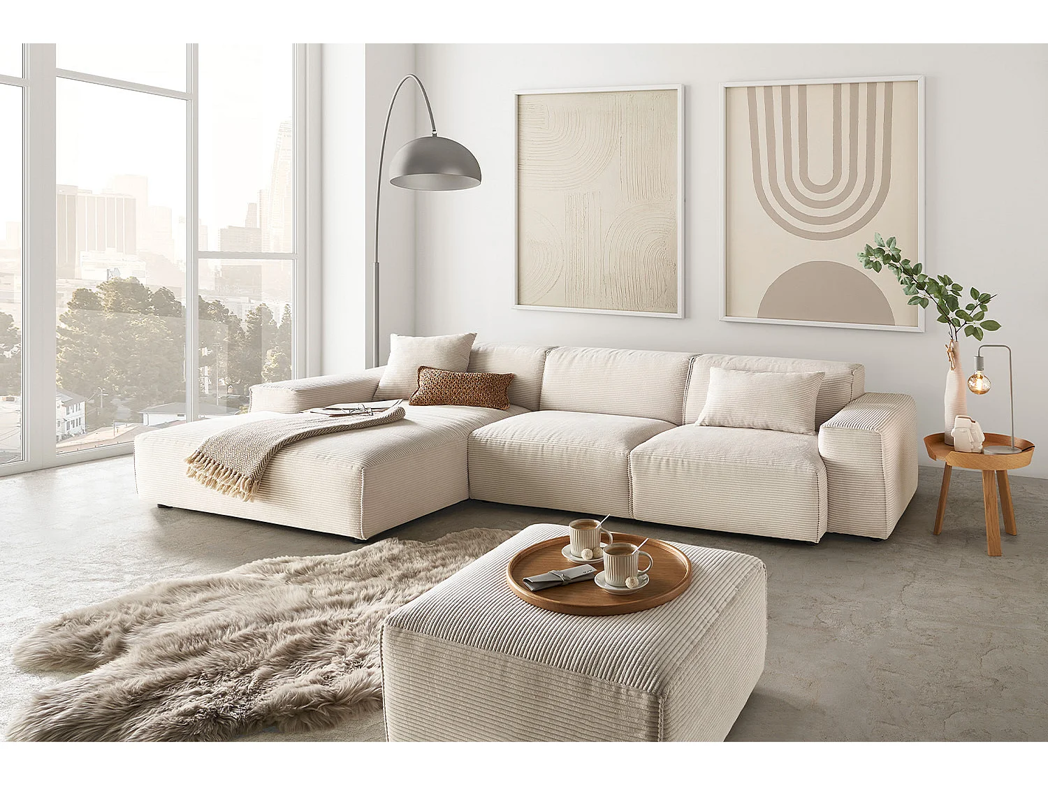 RANI - Crème wit Koord - RANI