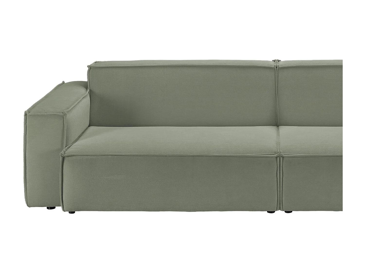 Divano - verde Velluto a coste - SAMU
