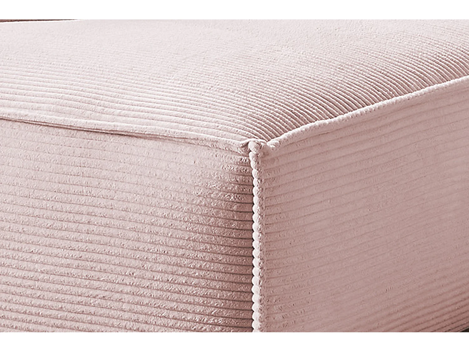 Hoekbank - Roze Koord - SAMU