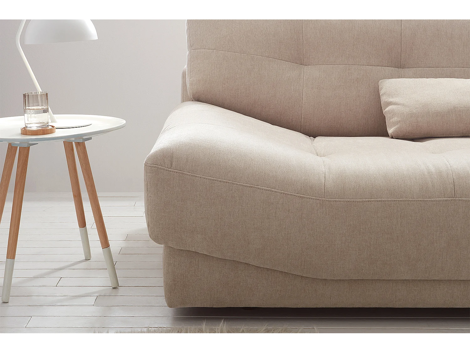 MOZZA - Beige Geweven stof - MOZZA