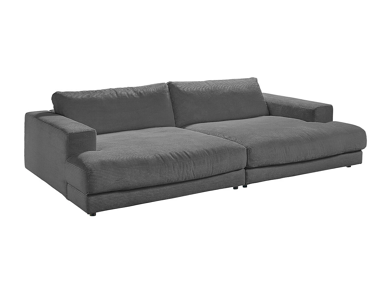 Bigsofa - Grau Cord - MADELINE