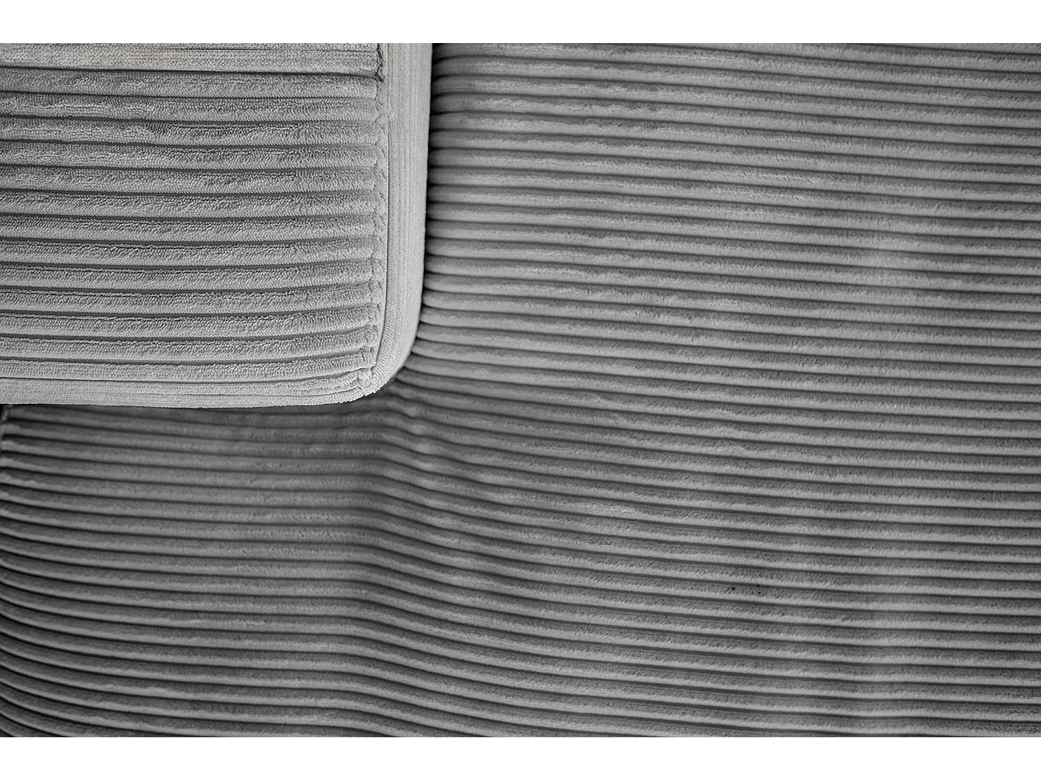 Bigsofa - Grau Cord - MADELINE