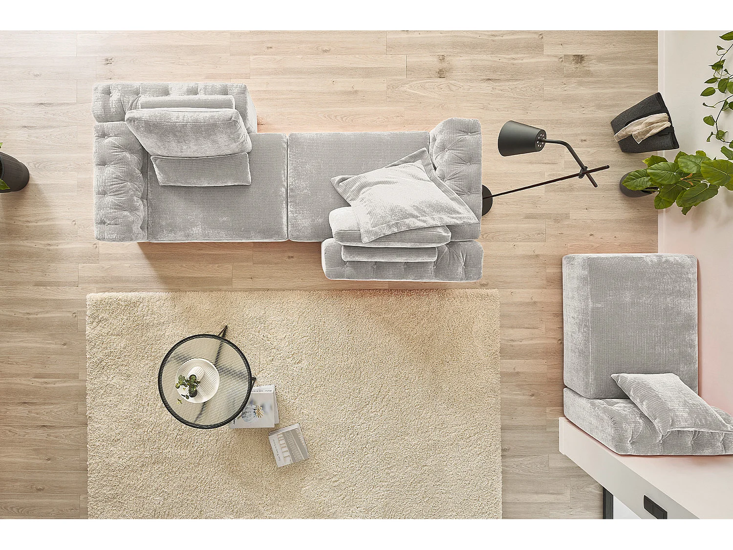 Sofá - plata Pana - SEPHI