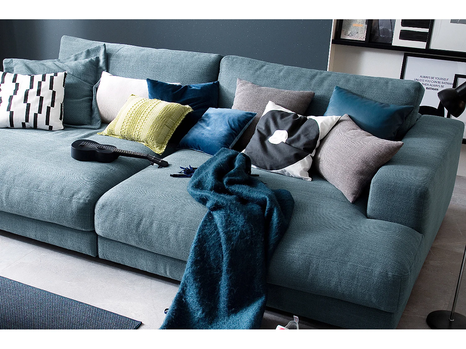 Divano - Benzina tessuto intrecciato - MADELINE