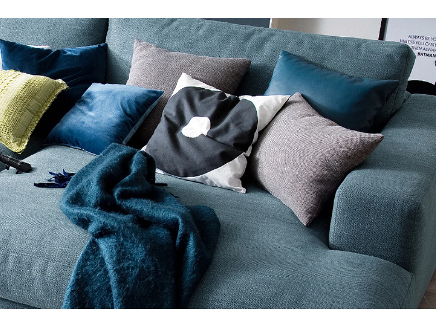 Divano - Benzina tessuto intrecciato - MADELINE