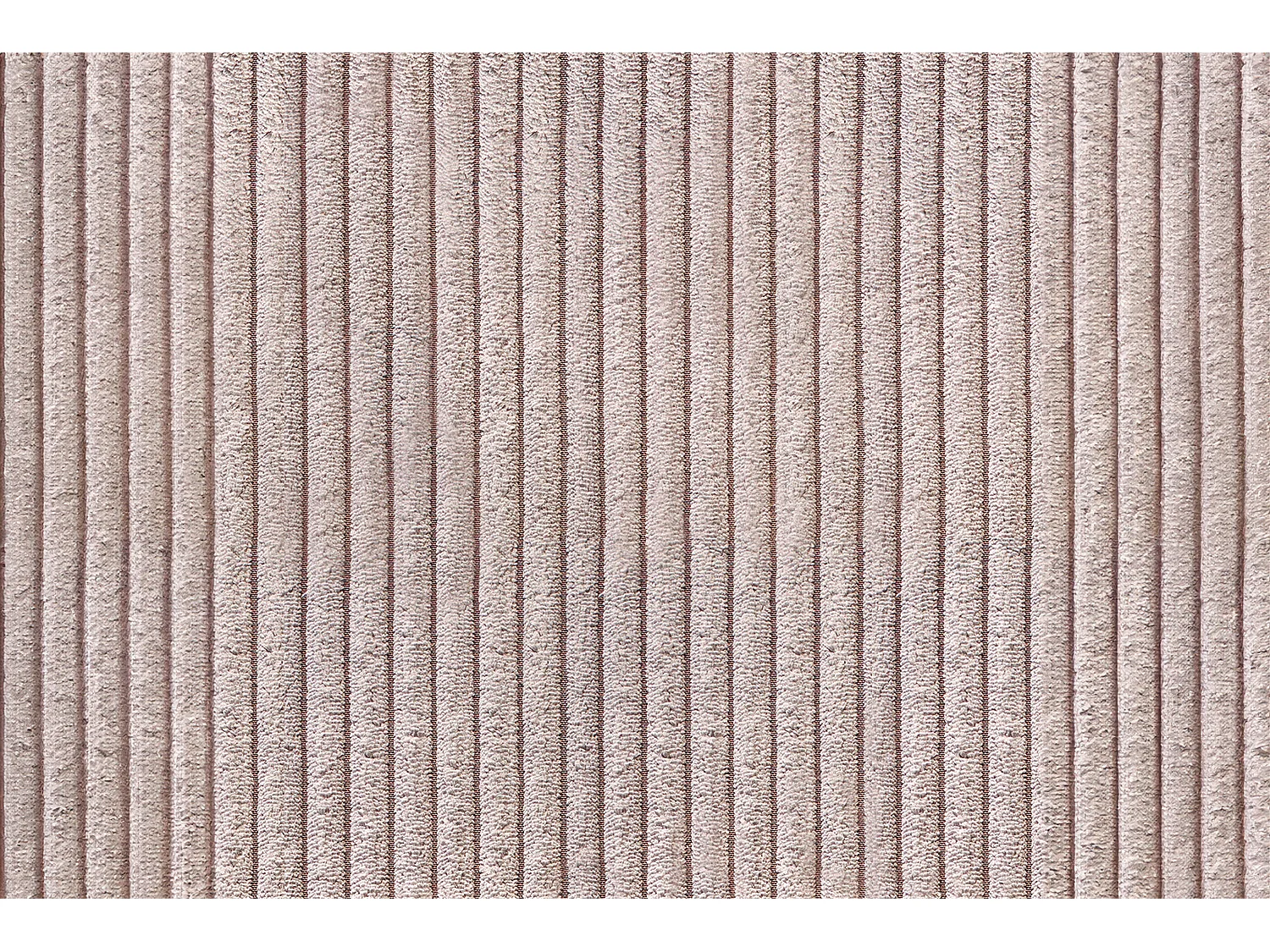 Canapé - Rose Velours côtelé - MADELINE