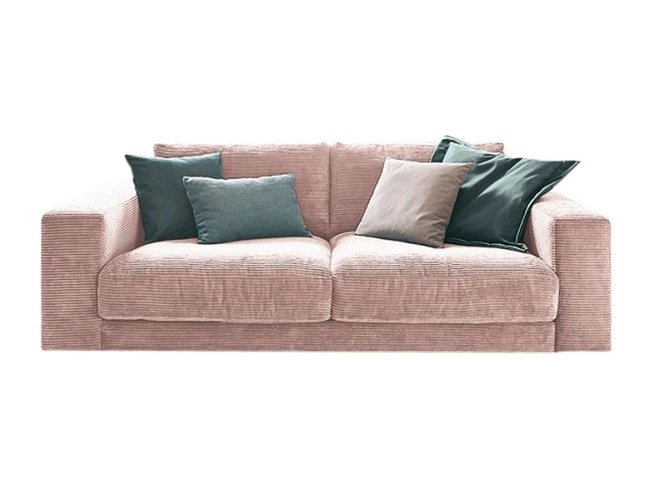 Sofa - Pink Cord - MADELINE