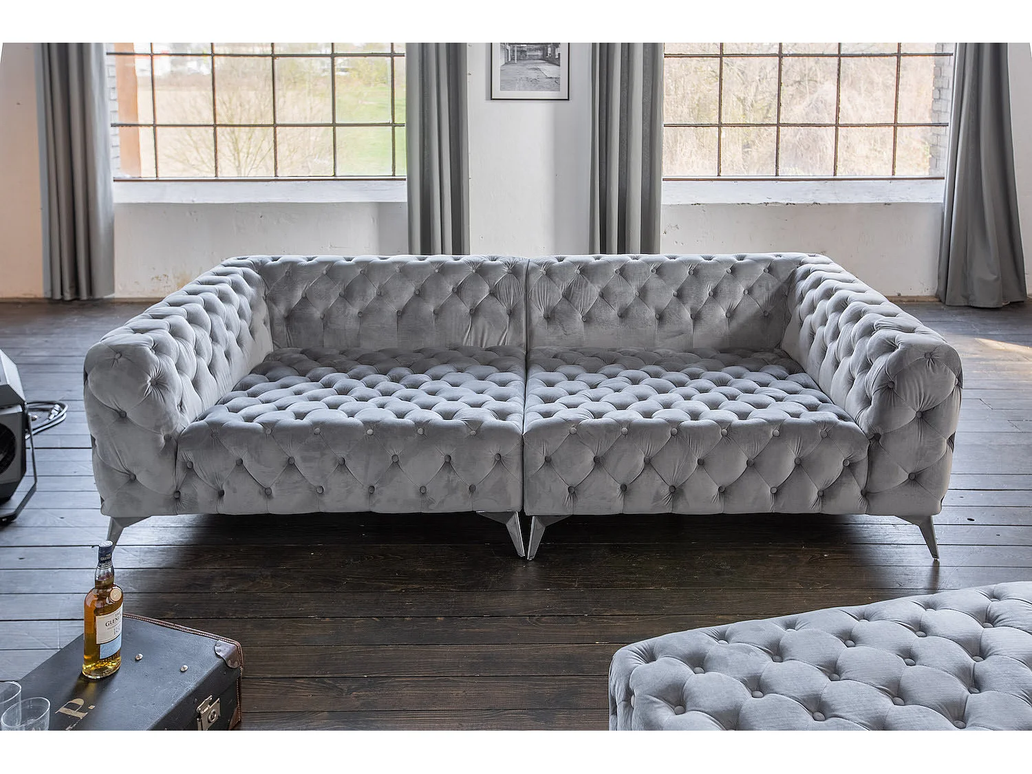 Grote - Zilver Fluweel - NARLA