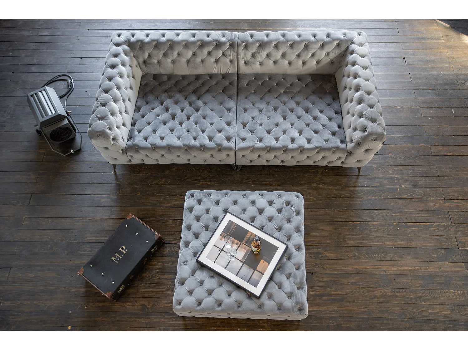 Grote - Zilver Fluweel - NARLA