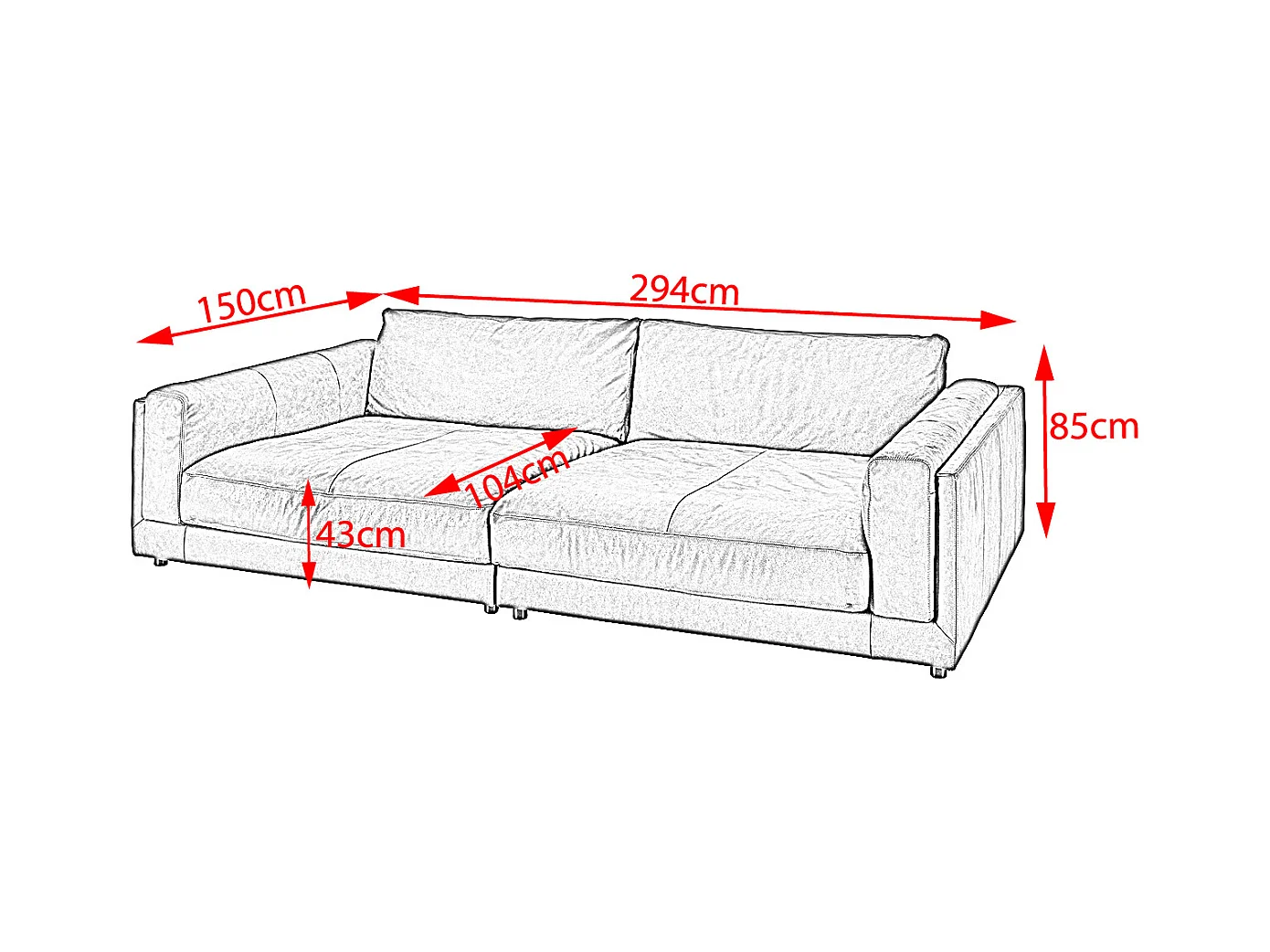 Sofá - Verde piel - RAINA