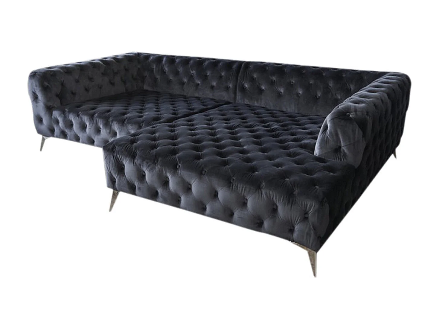 Canapé - Noir Velours - NARLA